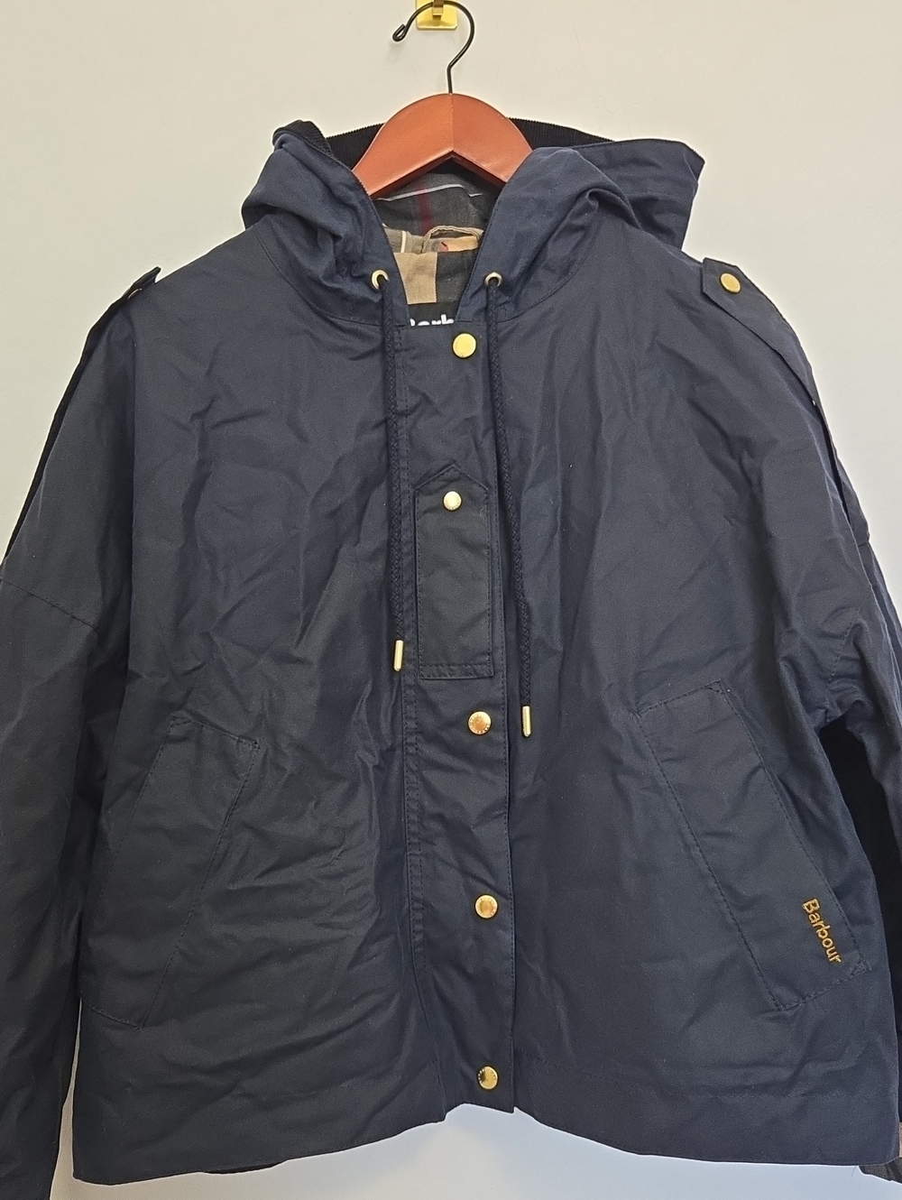 BARBOUR 
Ryedale Waxed Cotton Jacket SZ:8 - Picture 9 of 14